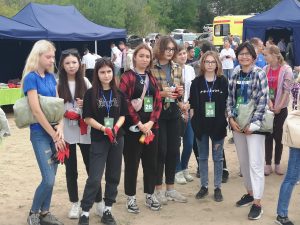Астраханские патриоты приняли участие в экологическом проекте «Чистые игры-2021